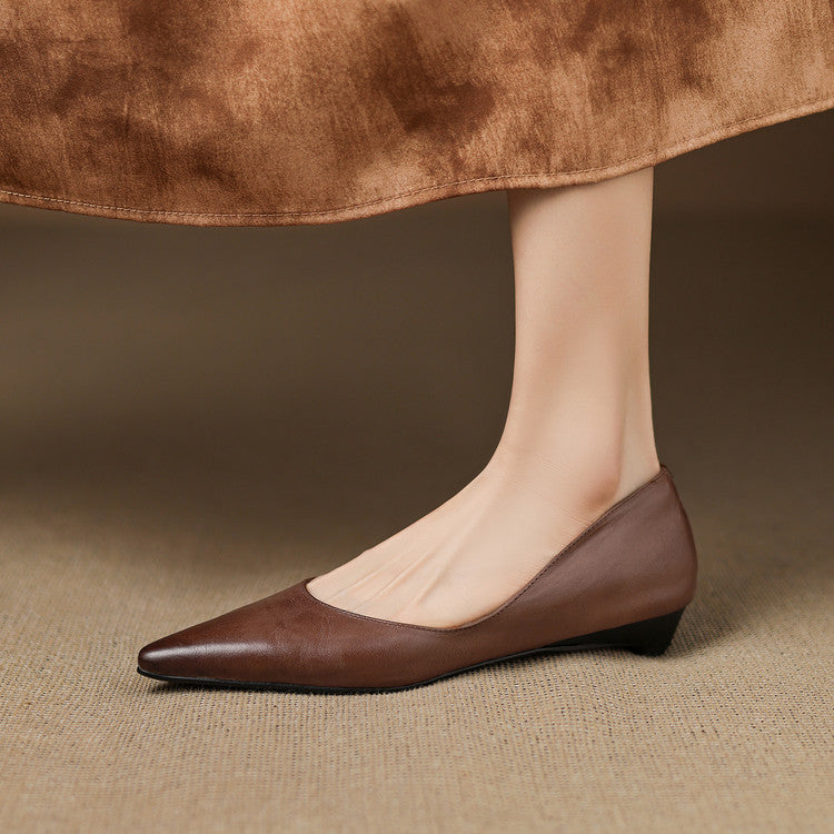 Arla | Genuine Leather Ballet Flats