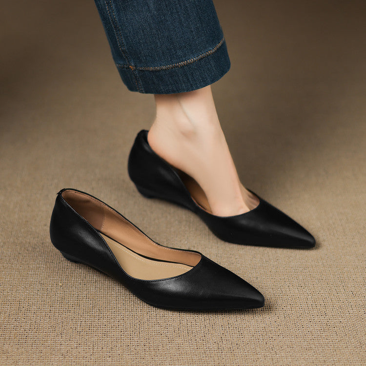 Arla | Genuine Leather Ballet Flats
