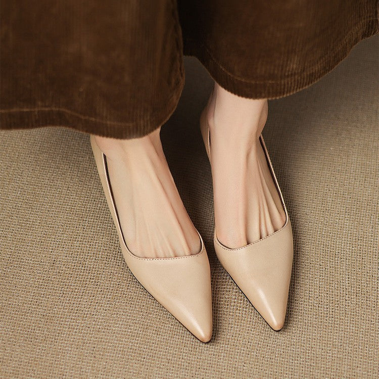 Orlisse | Décolleté kitten heel in pelle