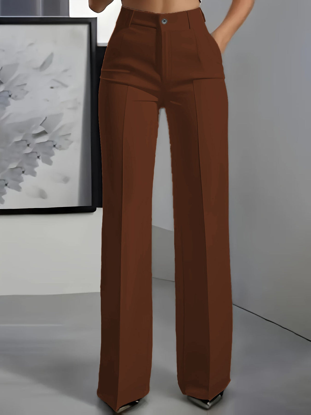 Windelle | Chic High-Waisted Trousers