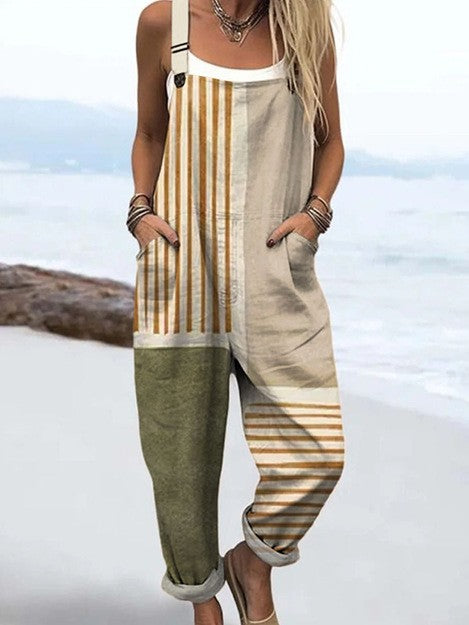 Harper | Sunstripe Coastal Overalls