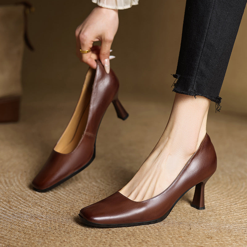 Elviera | Leather Pumps