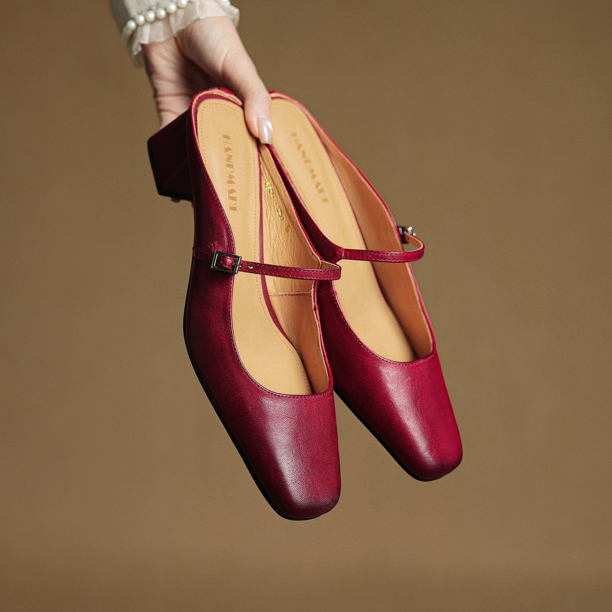 Karin | Classic Leather Mules – Comfortable Everyday Fit