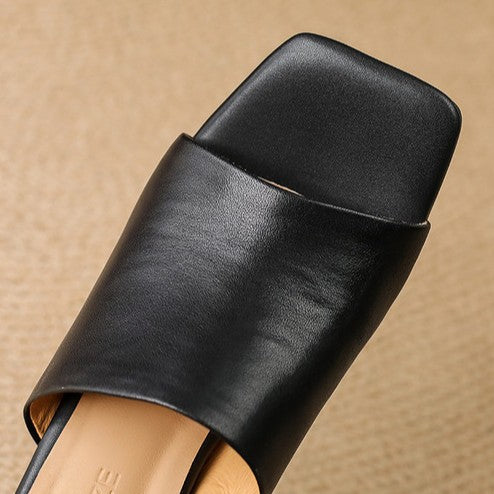 Virelle | Sabot in pelle curva