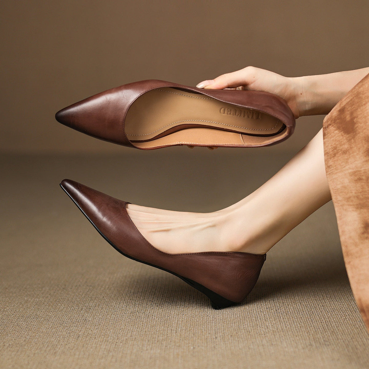 Arla | Genuine Leather Ballet Flats