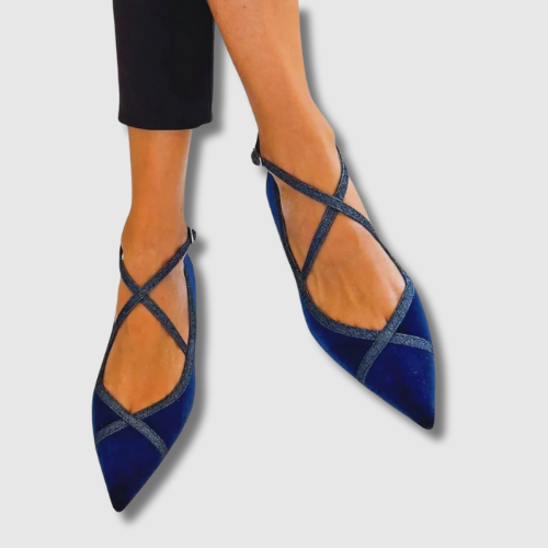 Noelle | Mocassini blu navy chic