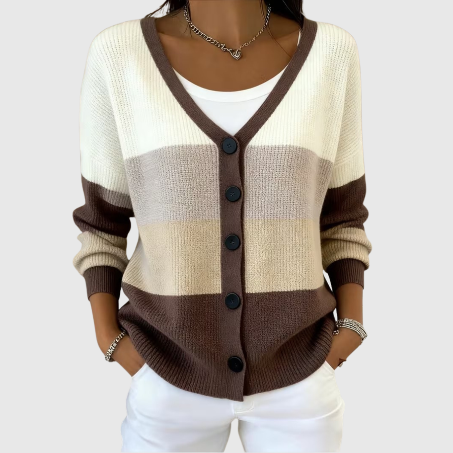 Felicia | Buttoned Knit Jacket