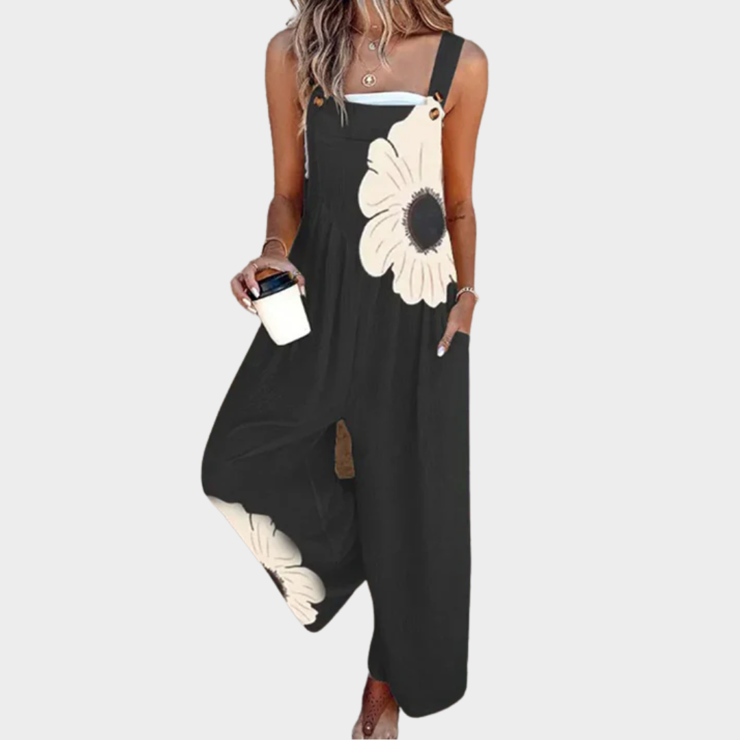 Coralie | Comfortable Printed Overalls