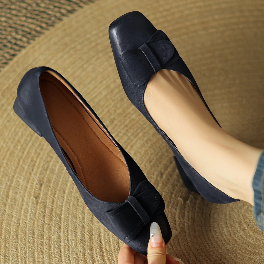 Roselle | Leather Heels