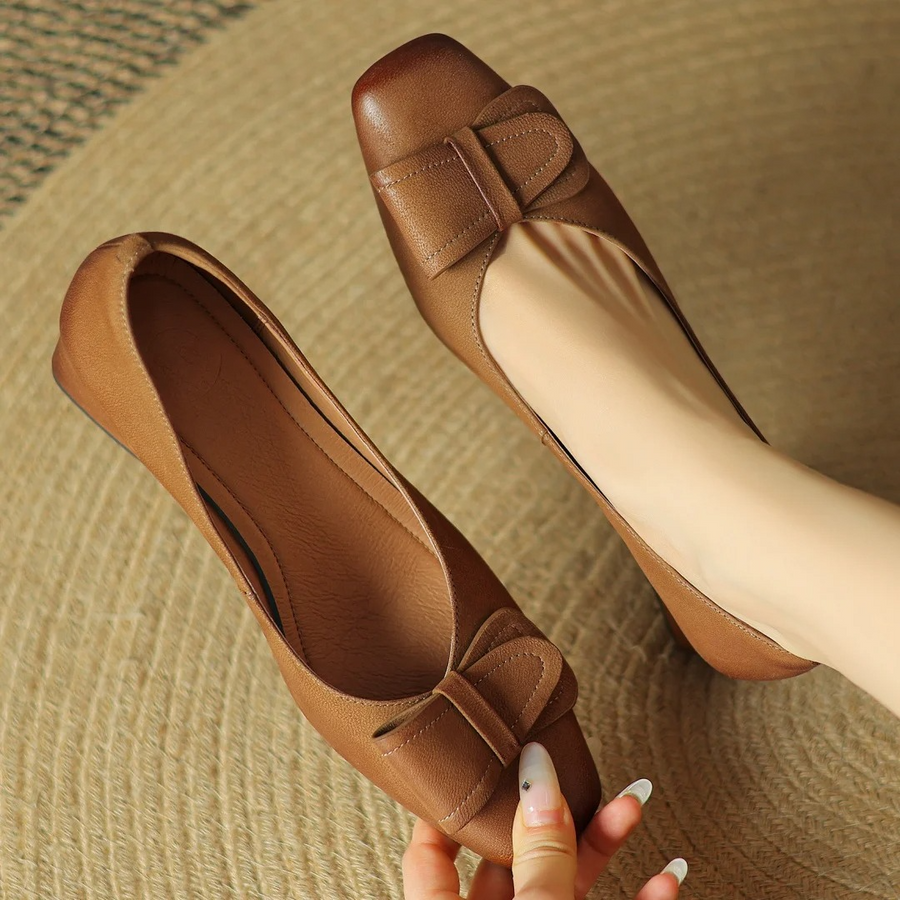 Roselle | Leather Heels