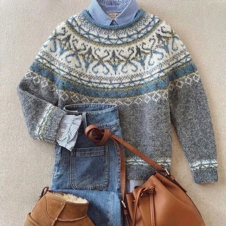 Luxe | Maglione in maglia vintage chic