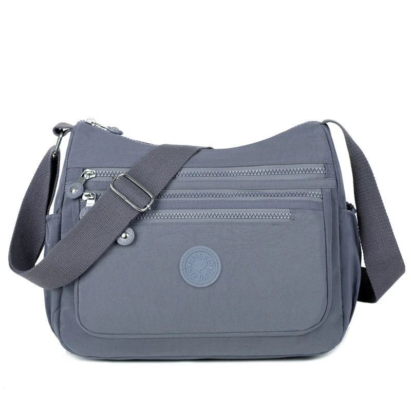 Camille | Blue-Grey Shoulder Bag