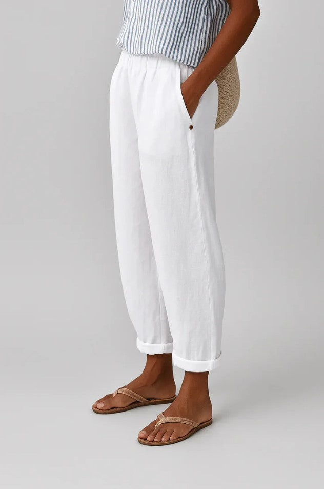 Elara | Pantaloni in cotone a taglio dritto