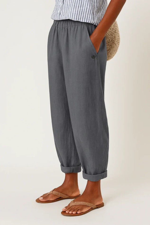 Elara | Pantaloni in cotone a taglio dritto