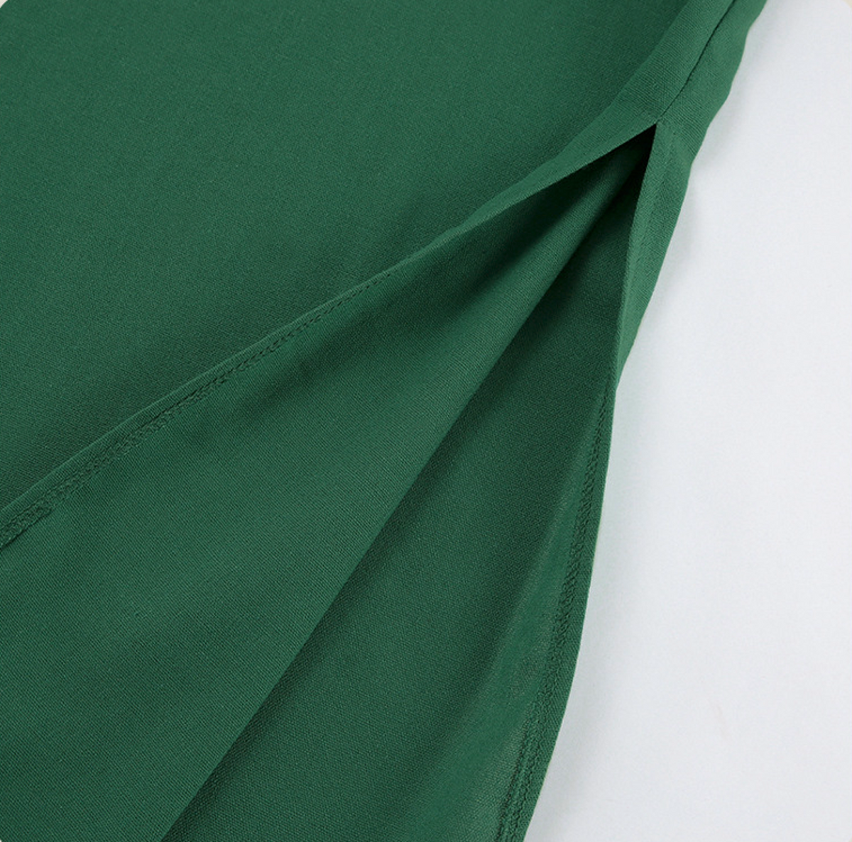 Francette | Abito midi in cotone e lino