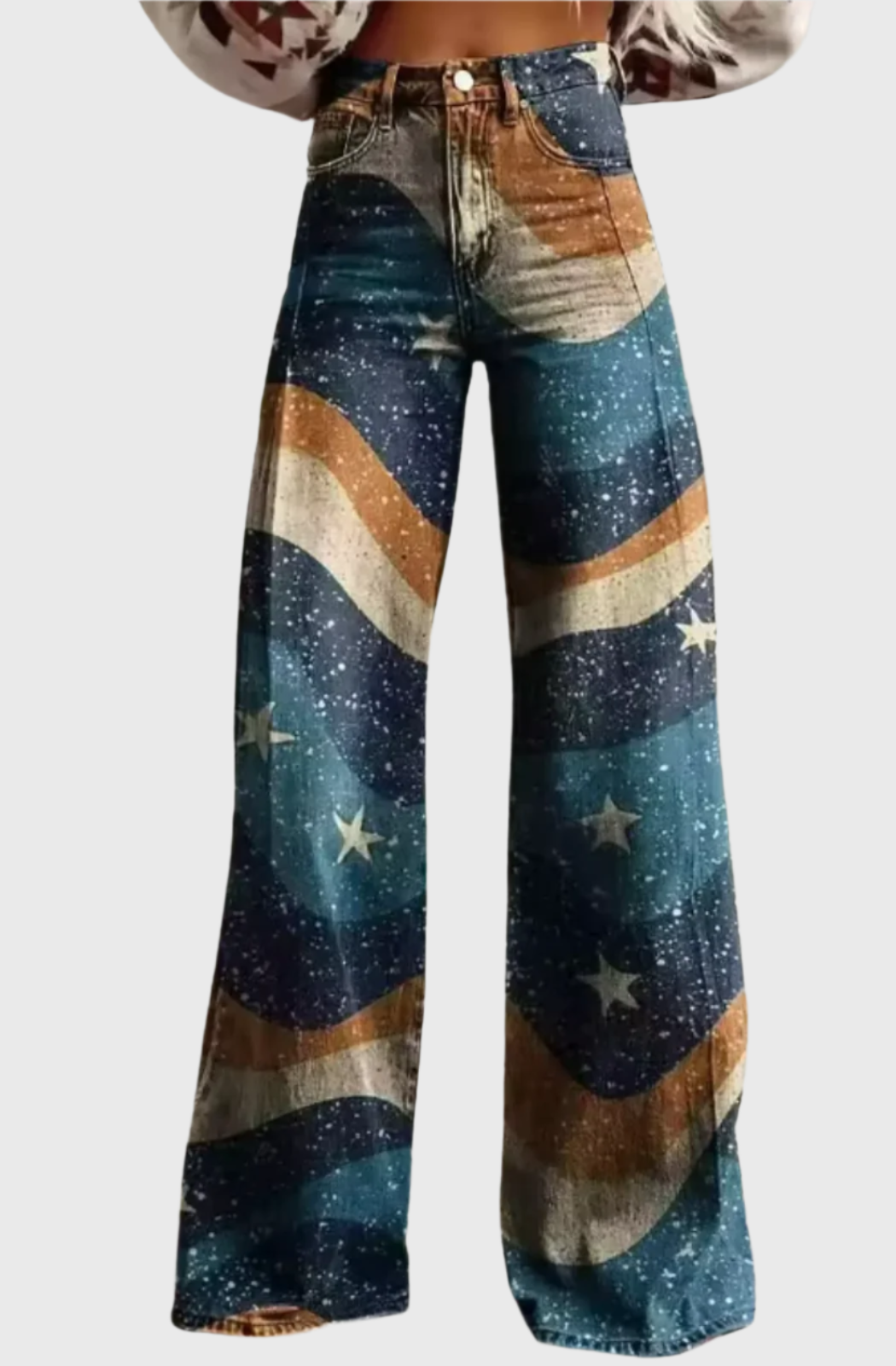 Callista | Bohemian Wide-Leg Trousers