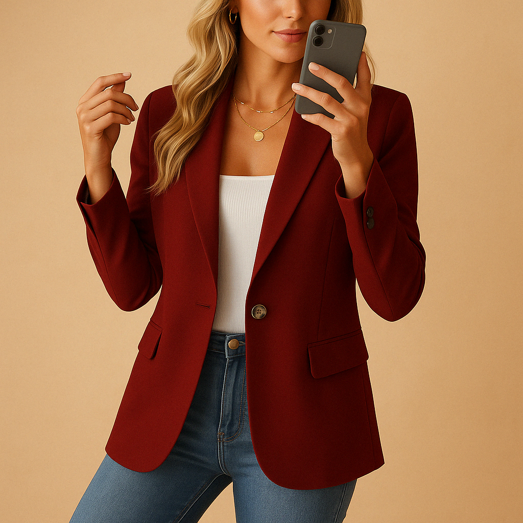 Isabelle | Fitted Stretch Blazer