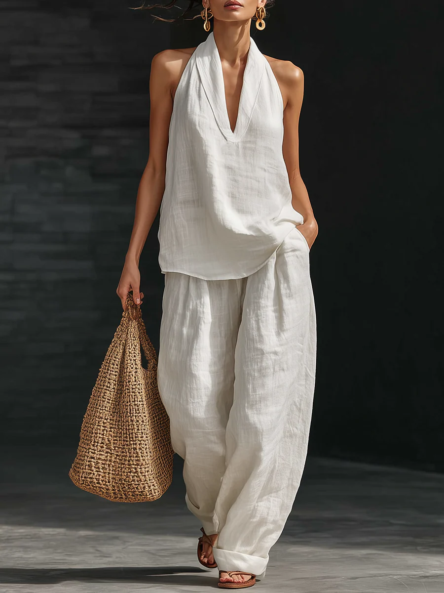 Zoë | Sleeveless V-Neck Top