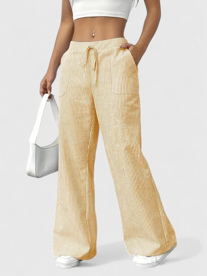 Sierra | Pantaloni Lounge a righe Stripe Flow