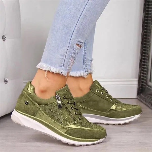 Martina sneaker con zip