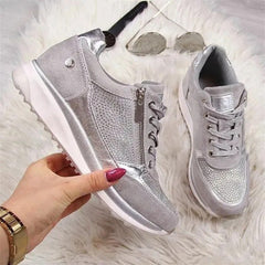 Martina sneaker con zip