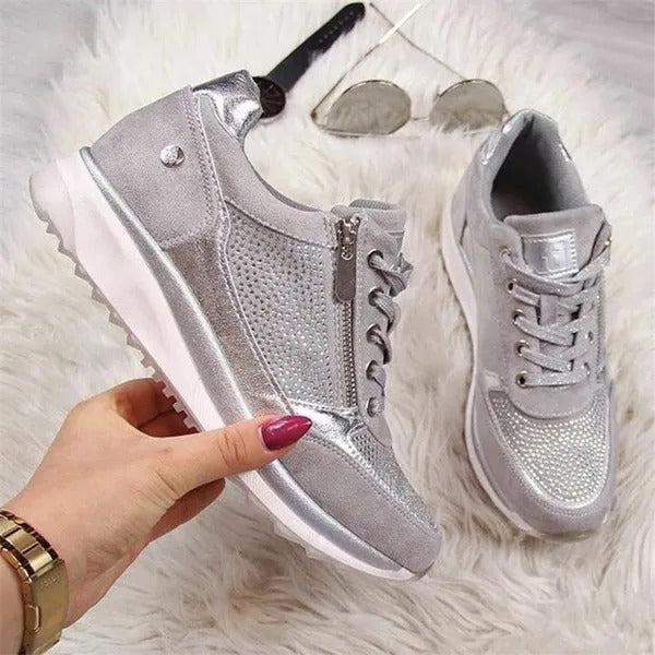 Martina sneaker con zip