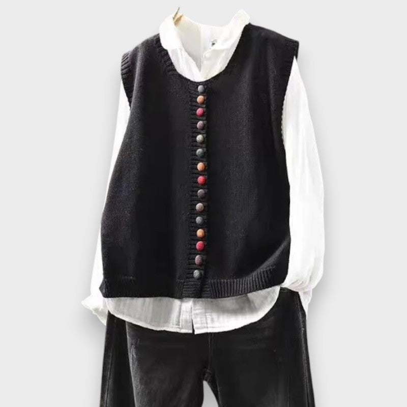 Tonjia | Canotta in Maglia Senza Maniche