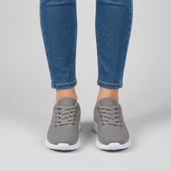 Alixia sneaker in rete grigio