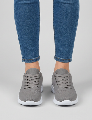 Alixia sneaker in rete grigio