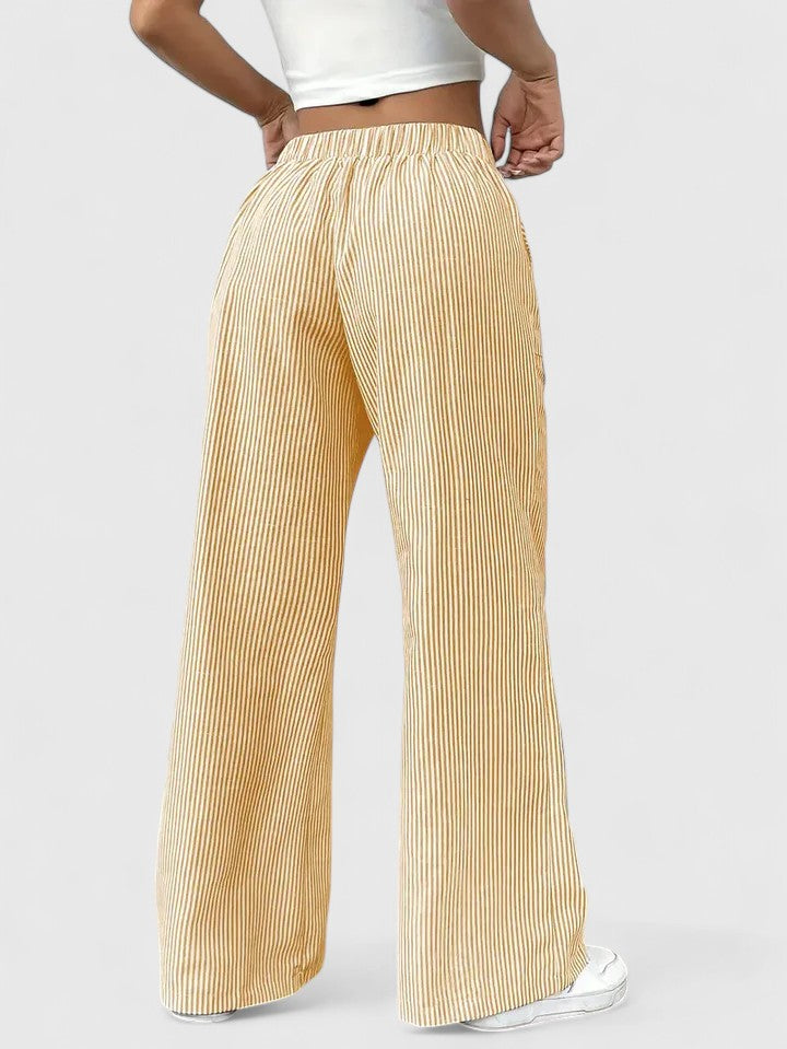 Sierra | Pantaloni Lounge a righe Stripe Flow