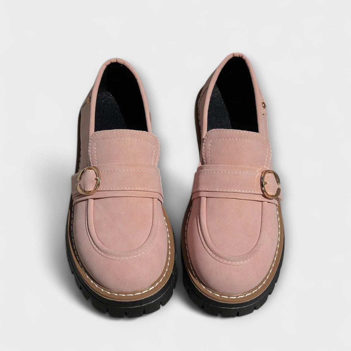 Lora | Casual Round-Toe Moccasins