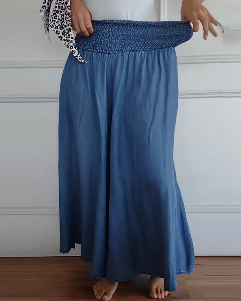 Reina | Pantaloni comodi a gamba larga