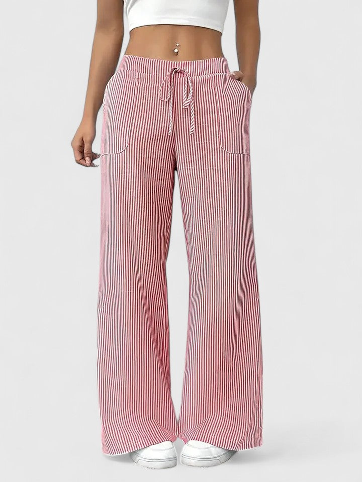 Sierra | Pantaloni Lounge a righe Stripe Flow