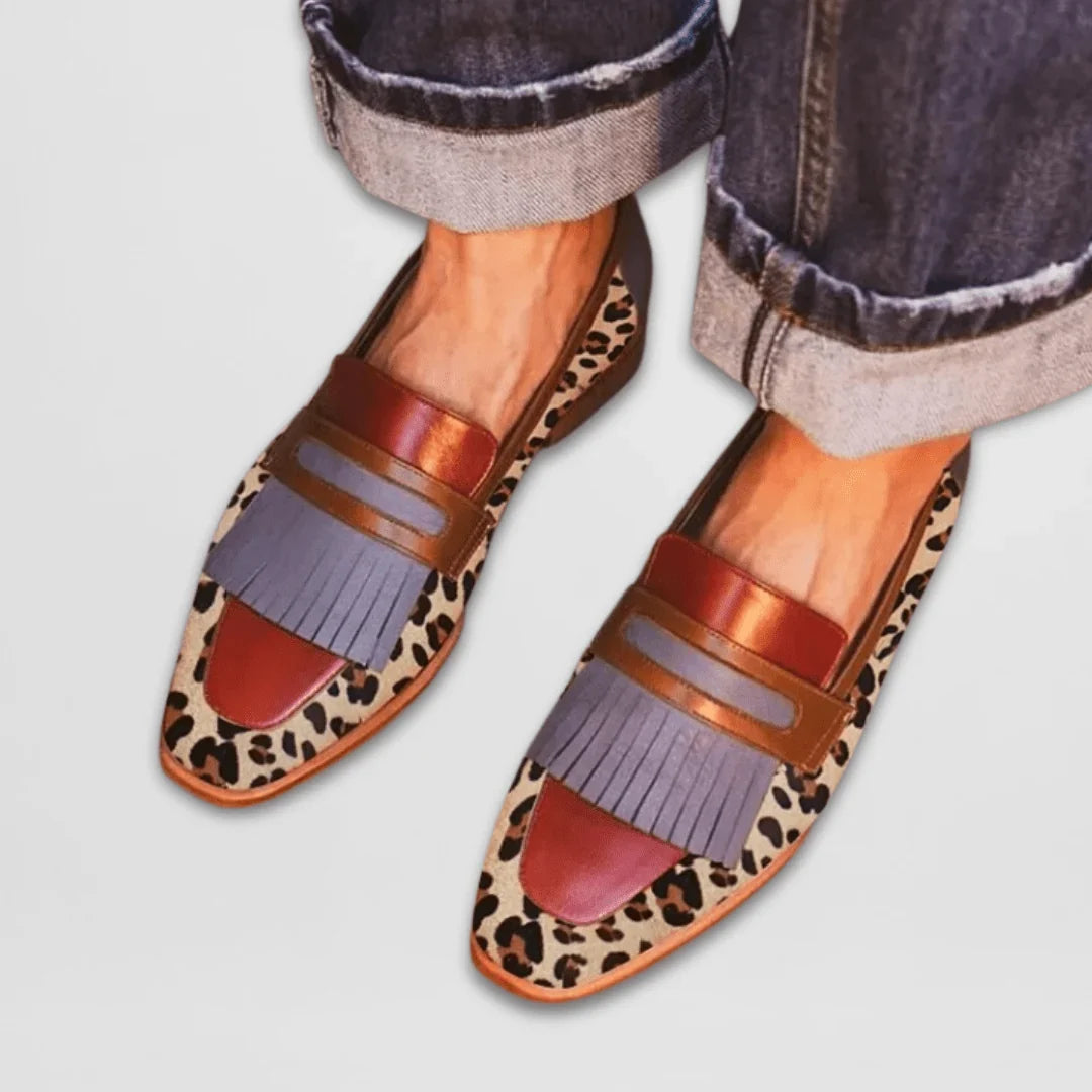 Fallon | Mocassini leopardati