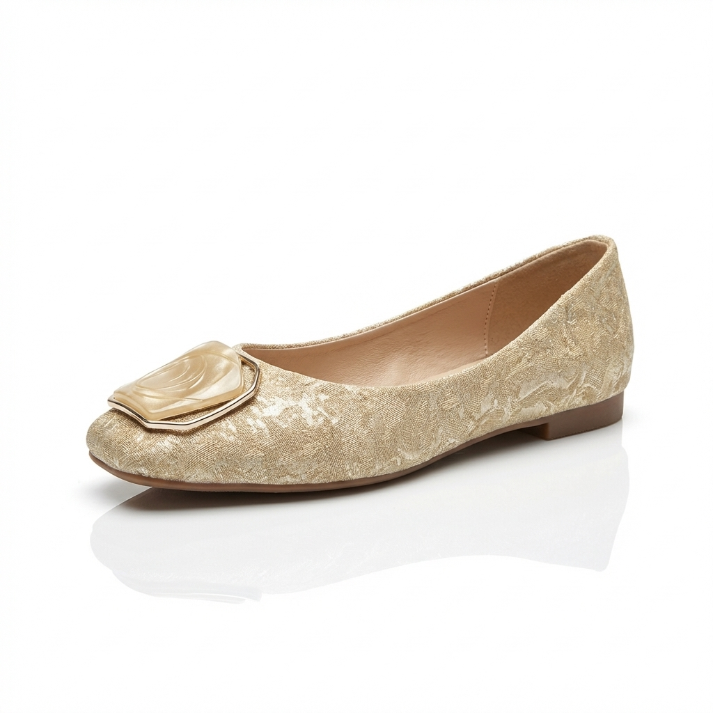 Liora | Knit Mesh Ballet Flats