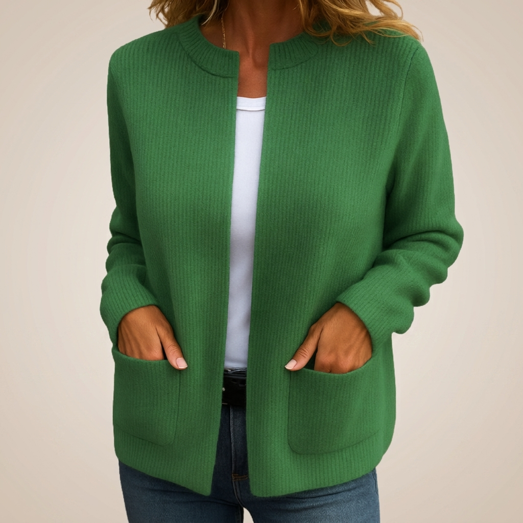 Annika | Cardigan Accogliente con Tasche Profonde
