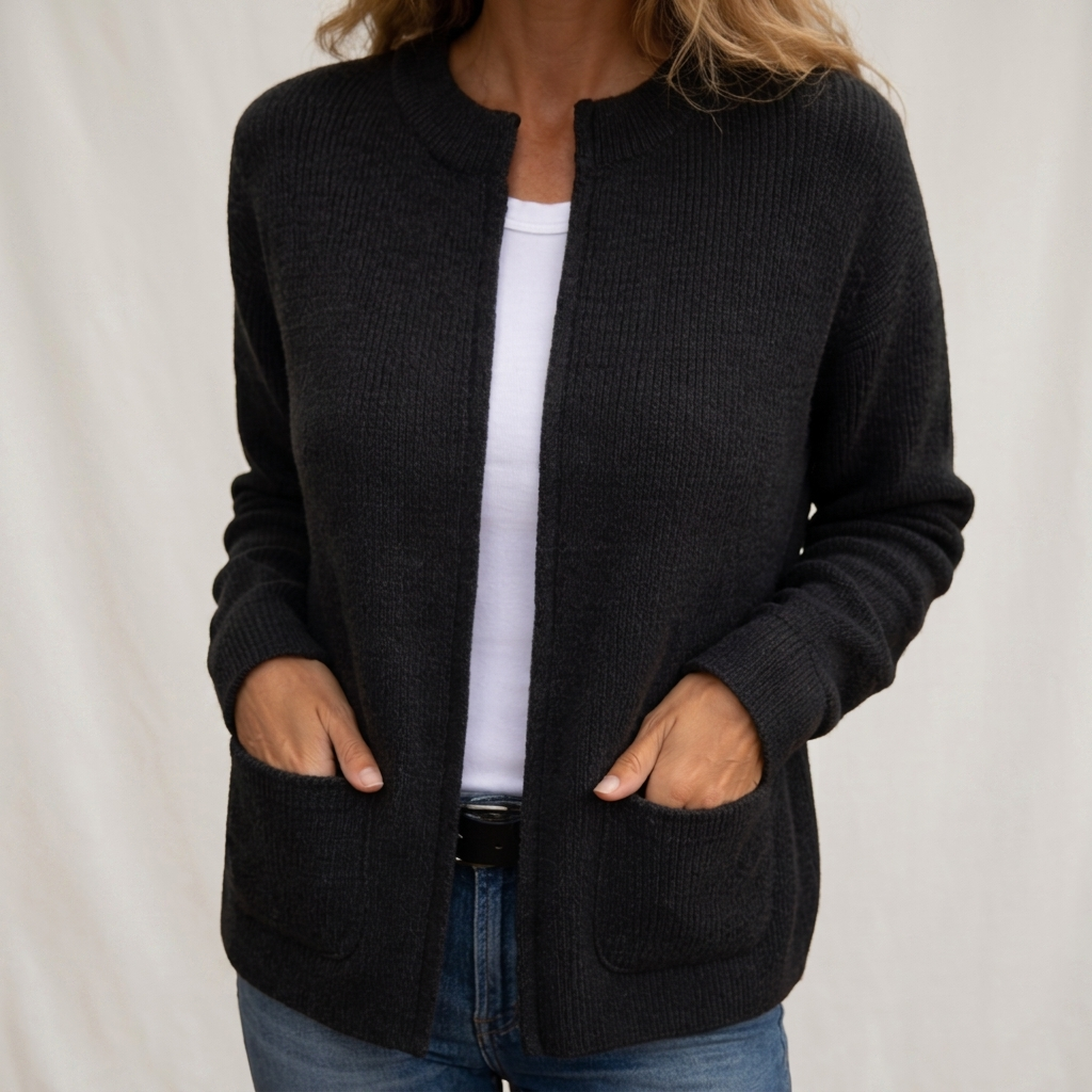 Annika | Cardigan Accogliente con Tasche Profonde