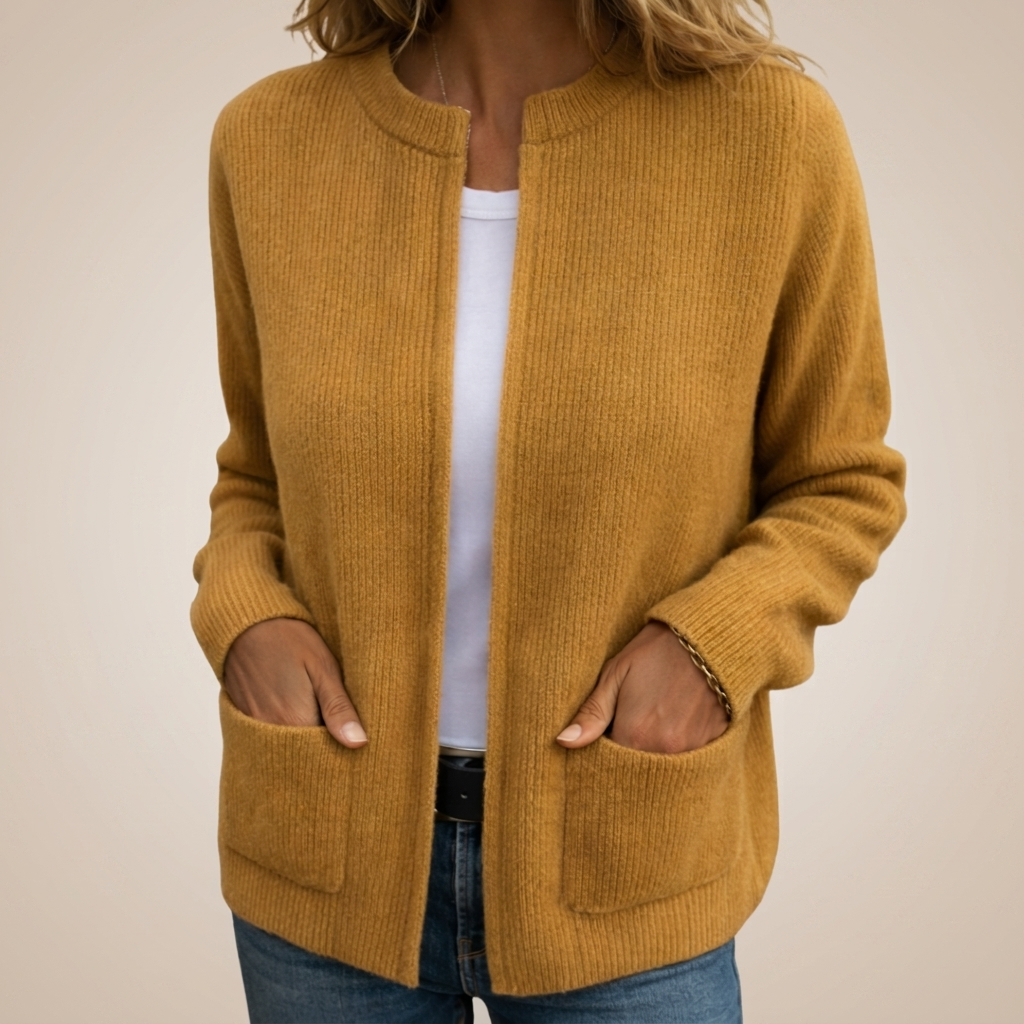 Annika | Cardigan Accogliente con Tasche Profonde