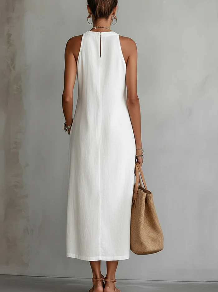 Jimena | Cotton Midi Dress