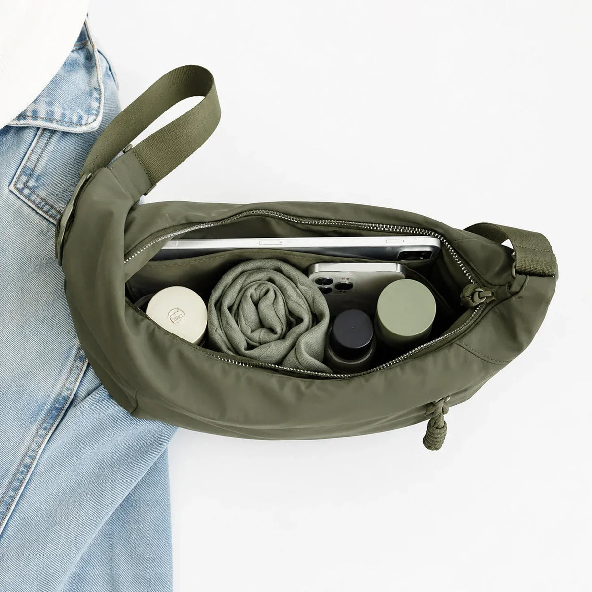 Chiara | Grey Shoulder Bag