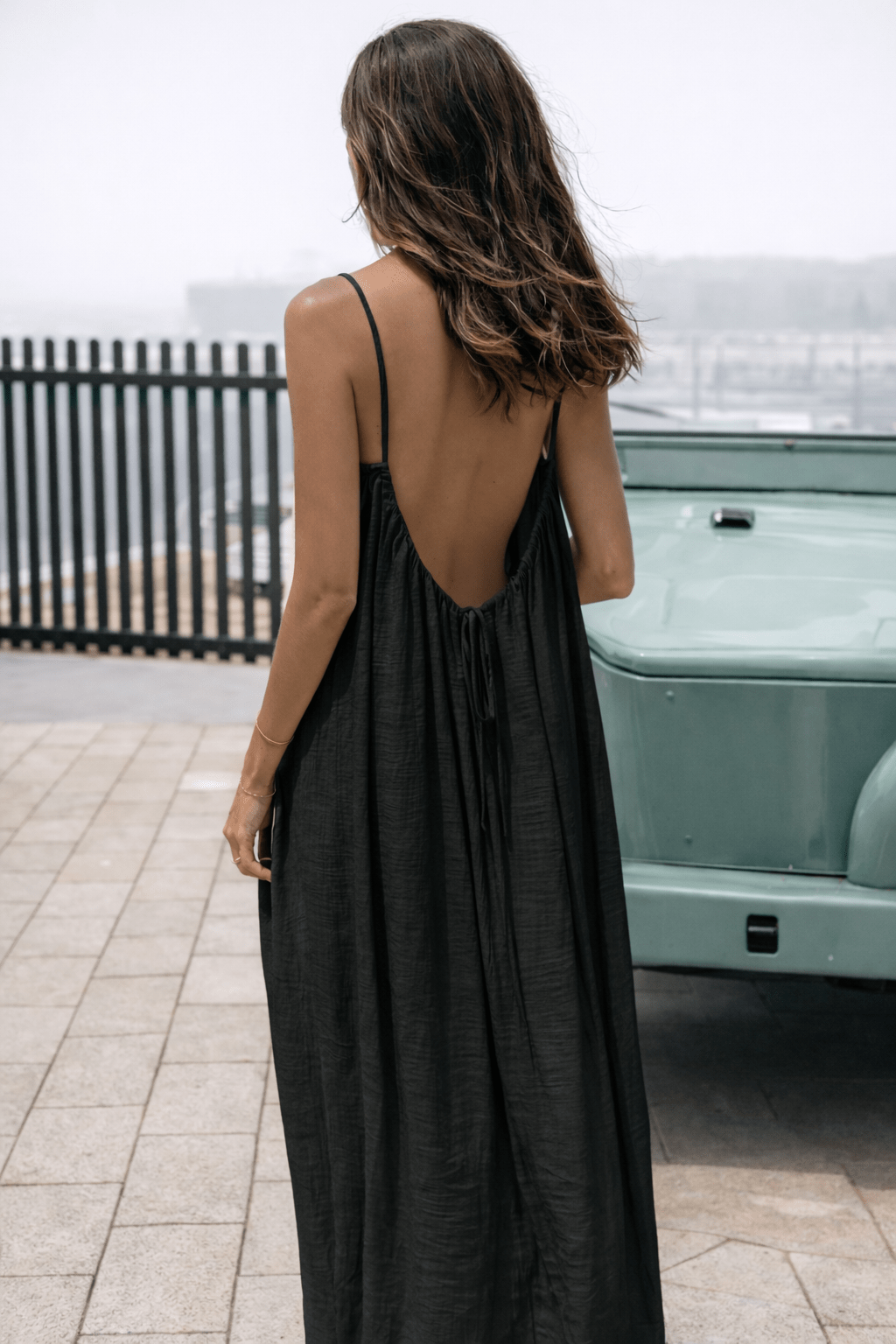Serafina | Open-Back Maxi Dress