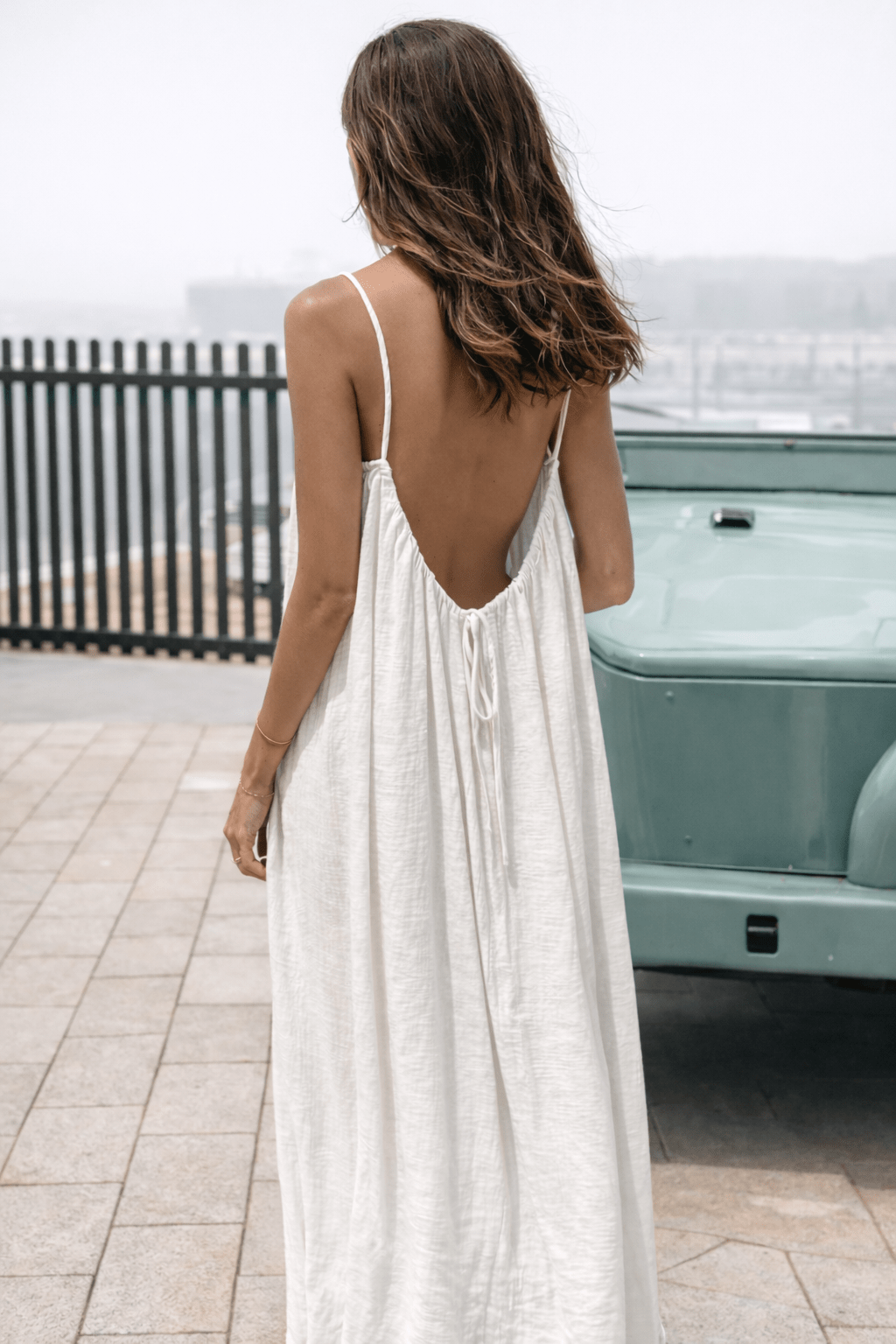 Serafina | Open-Back Maxi Dress