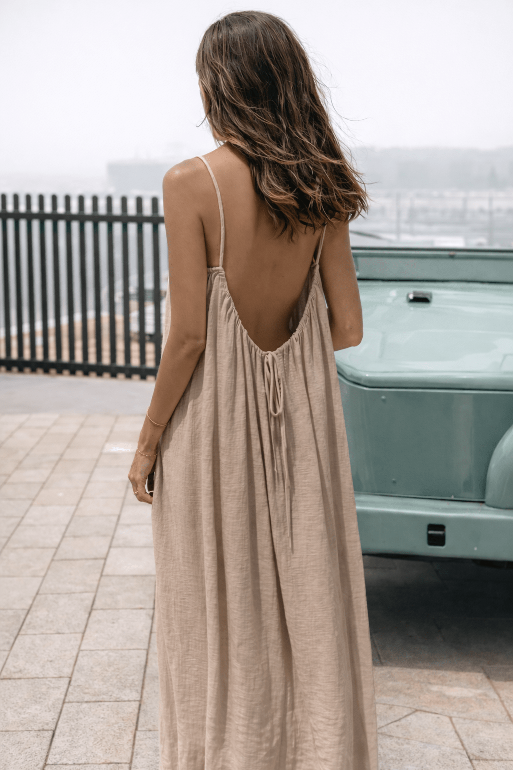 Serafina | Open-Back Maxi Dress