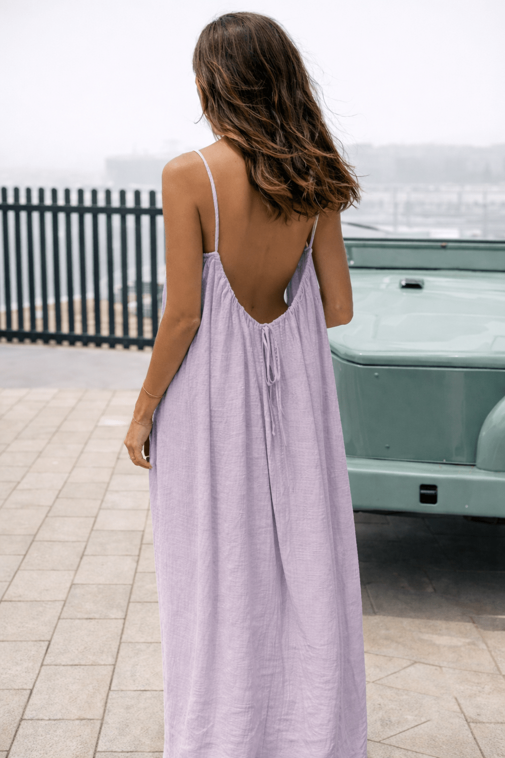 Serafina | Open-Back Maxi Dress