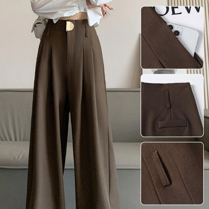 Tahlia | Pantaloni versatili a vita alta