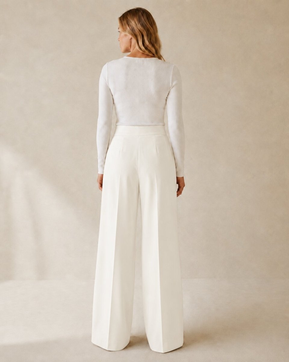 Aria | Pleated Trousers