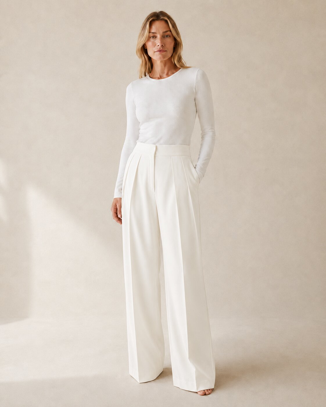 Aria | Pleated Trousers