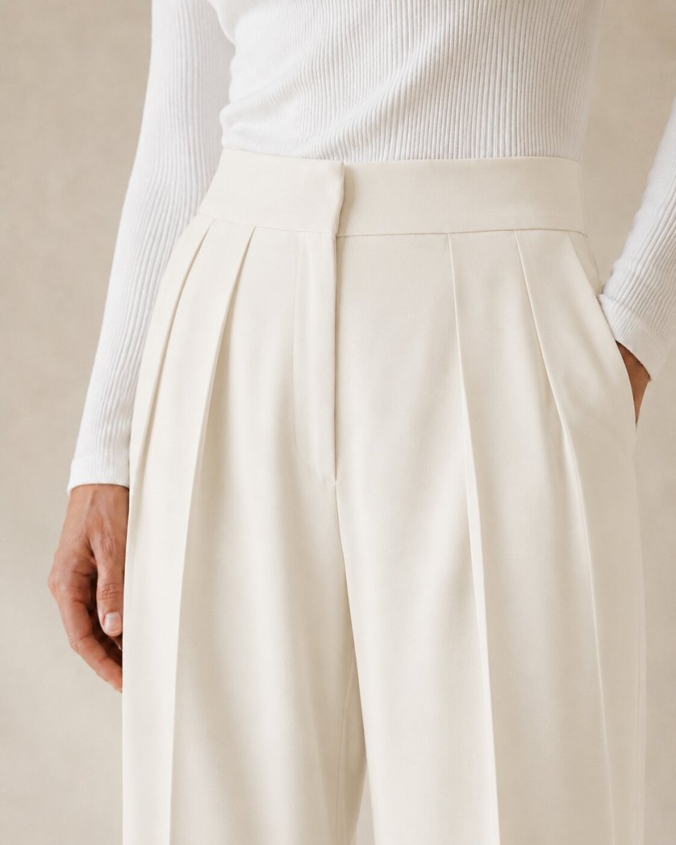 Aria | Pleated Trousers