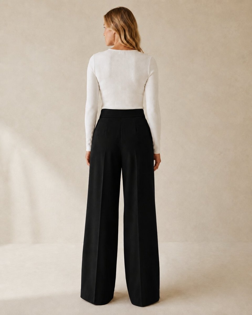 Aria | Pleated Trousers