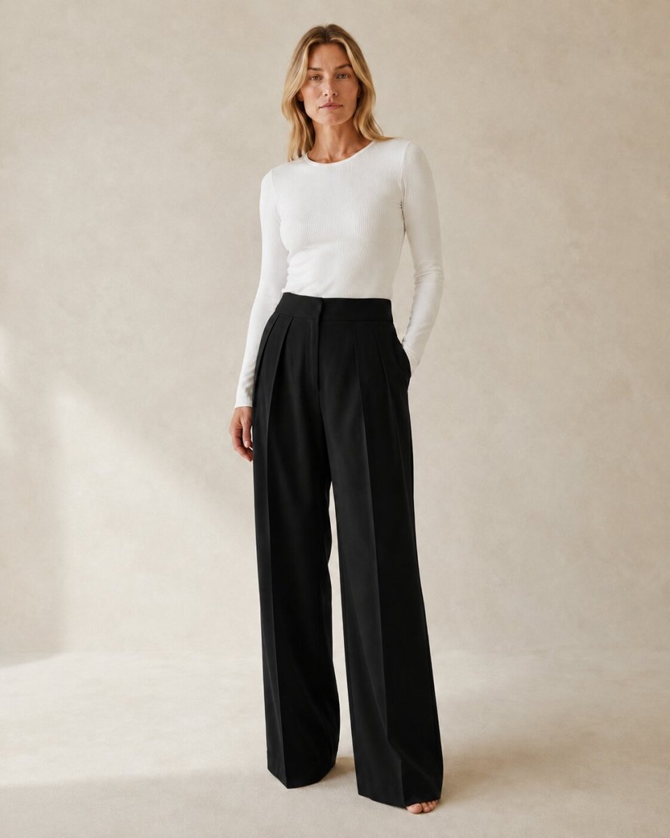 Aria | Pleated Trousers